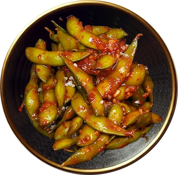 Chili Garlic Soslu Edamame